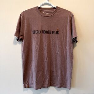 Tentree ‘Deeply Rooted in BC’ Front & Back Print T-Shirt / Natures Fare 🇨🇦
